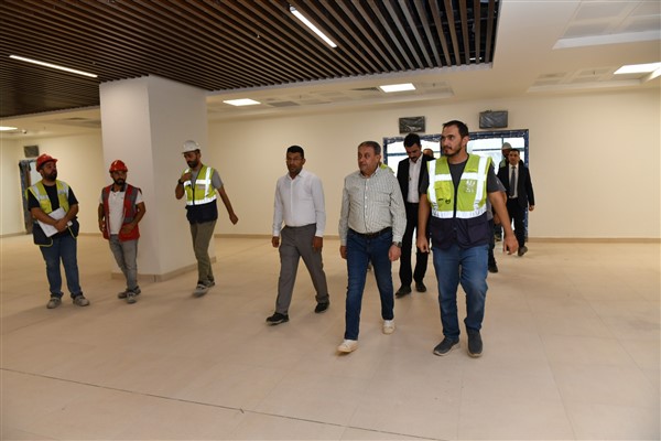 Vali Şıldak, yapımı devam eden çalışmaları inceledi