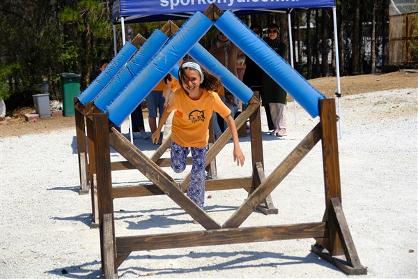 Konya’da aileler, “Anne-kız Kampı”nda vakit geçirdi