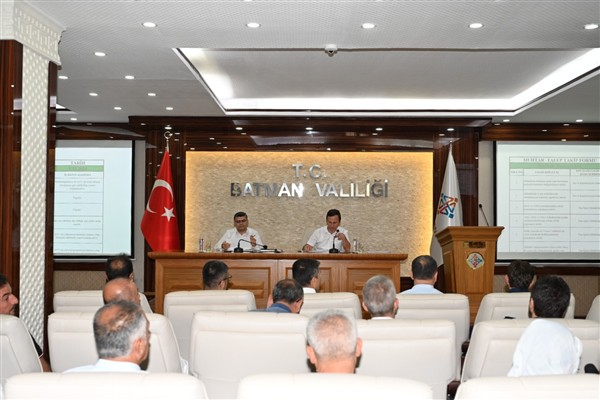 Batman’da Merkez Mahalle Muhtarları Toplantısı yapıldı