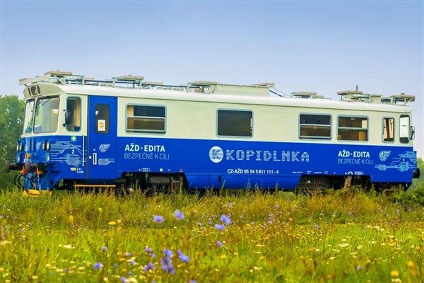 Avrupa’nın ilk sürücüsüz treni Çekya’da görücüye çıktı