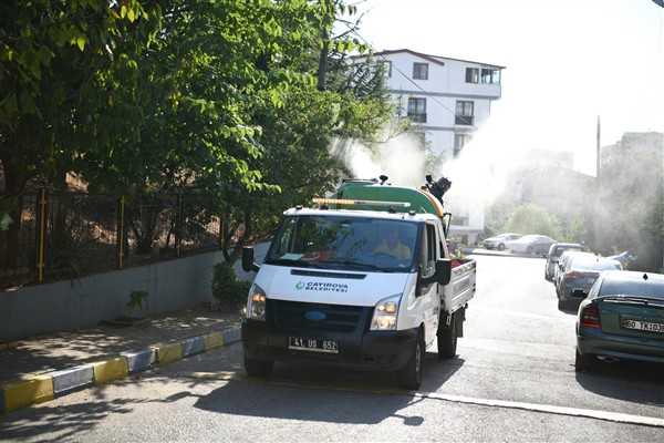 Çayırova vektörle mücadele devam ediyor