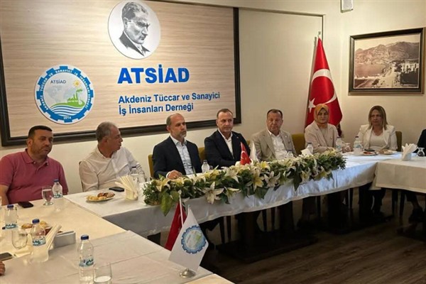 AK Partili Milletvekili Özel’den ATSİAD’a ziyaret