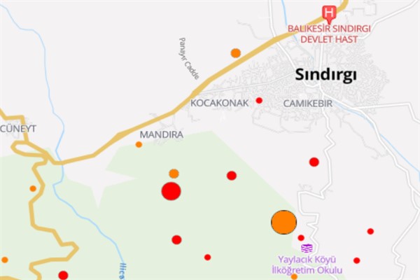 Balıkesir Sındırgı’da deprem
