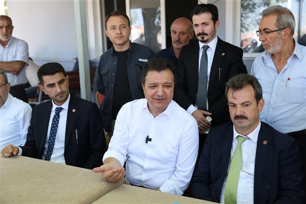 Saadet Partisi Genel Başkanı Arıkan’dan yangın bölgesine ziyaret