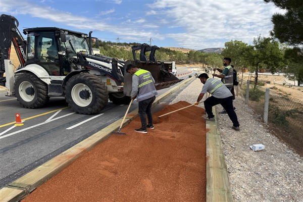 Çomar Barajı çevresine bisiklet ve yürüyüş yolu