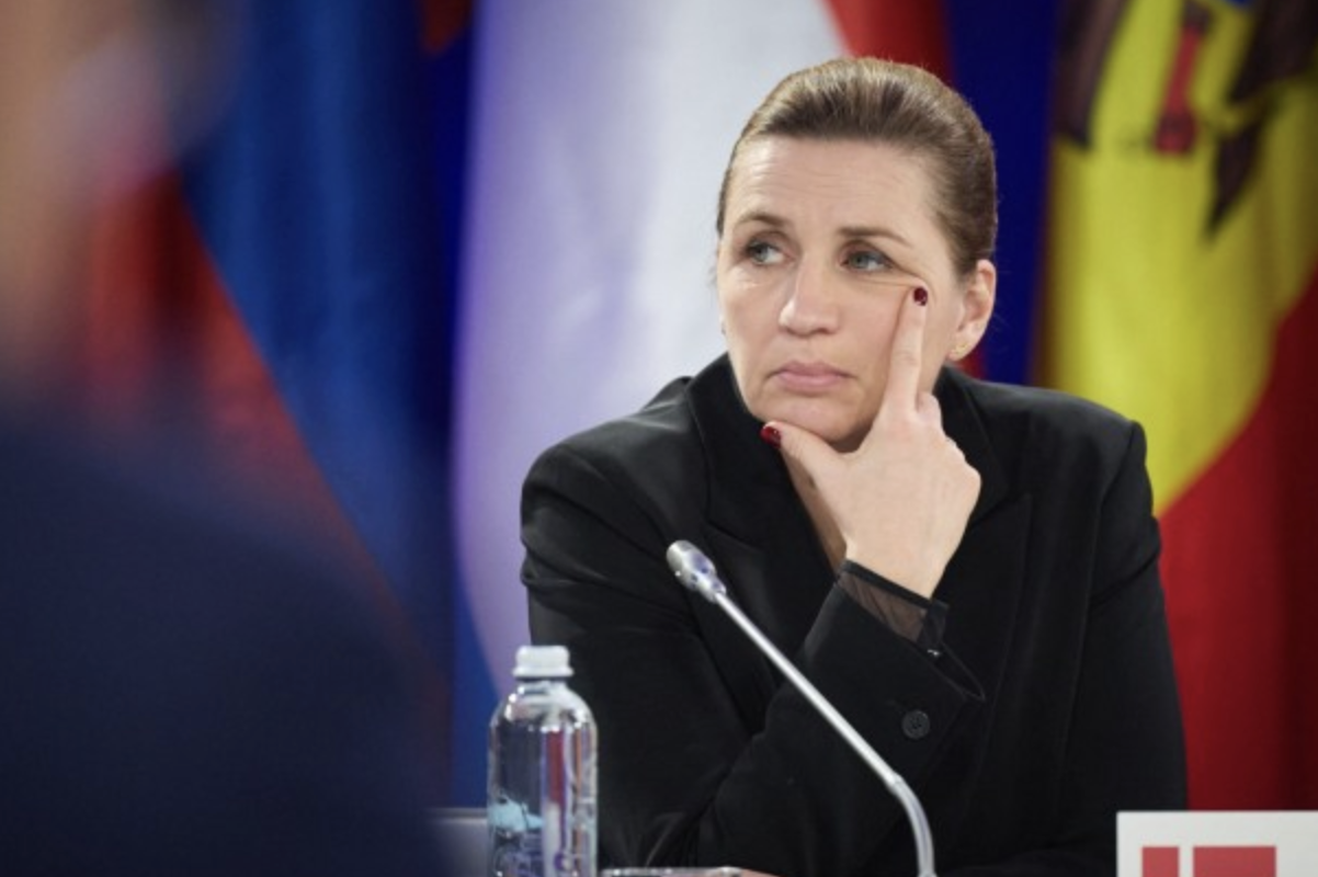 Frederiksen, gazilere saygı duruşunda