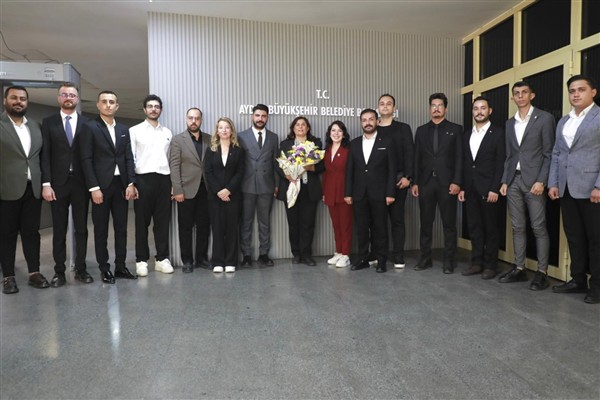 Çerçioğlu’na AK Parti Aydın İl Gençlik Kolları’ndan ziyaret