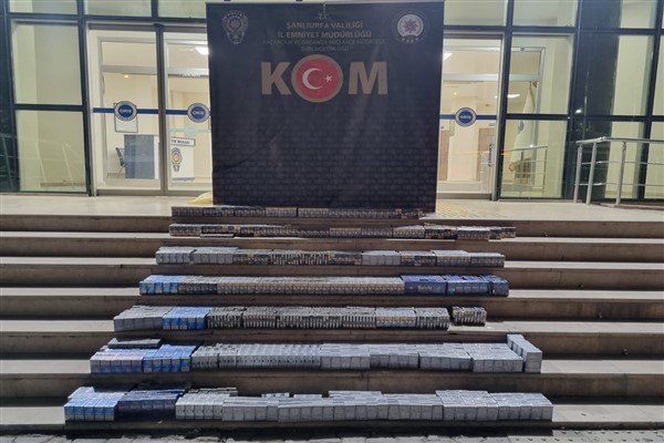 Şanlıurfa’da kaçakçılık operasyonu