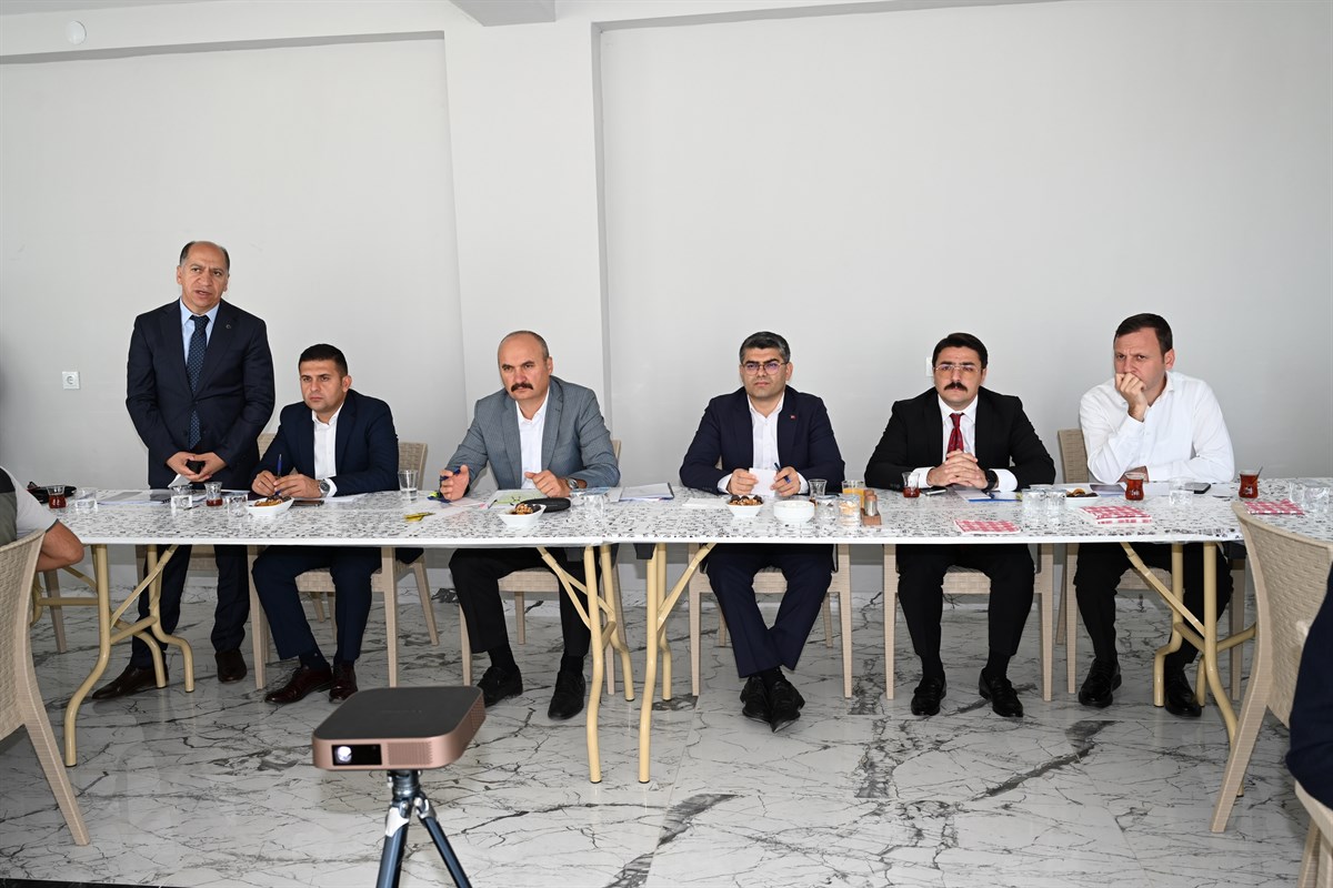 Batman Yeşil Kuşak Ağaçlandırma Projesi toplantısı yapıldı