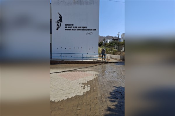 Bodrum Belediyesi, okullarda çalışmalarını sürdürüyor