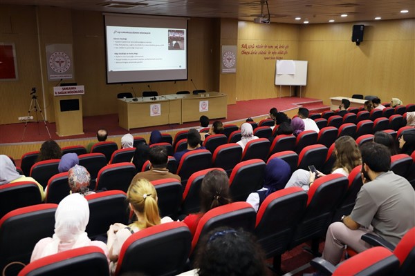 Şanlıurfa İl Sağlık Müdürlüğü tarafından toplantı düzenlendi