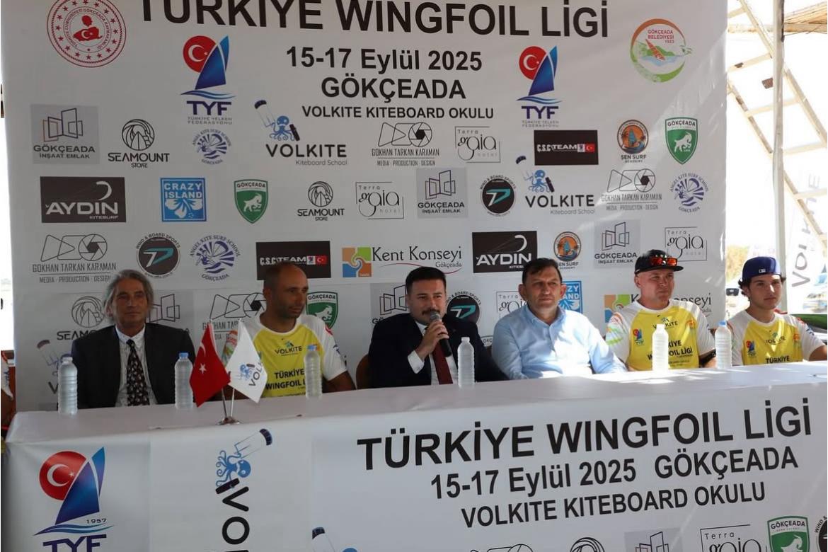 Türkiye Wingfoil Ligi’nin 3. Etabı Gökçeada’da başladı