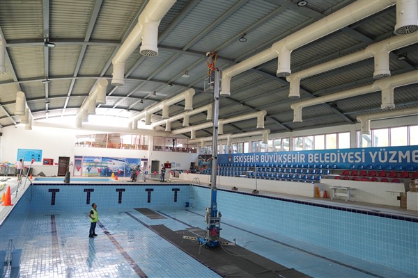 Kentpark Kapalı Yüzme Havuzu yenileniyor