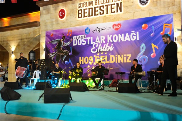 Dostlar Konağı ekibi Çorum’daydı