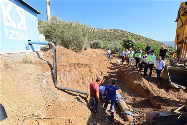 Selçuk’ta içme suyu hattı çalışmaları tamamlandı