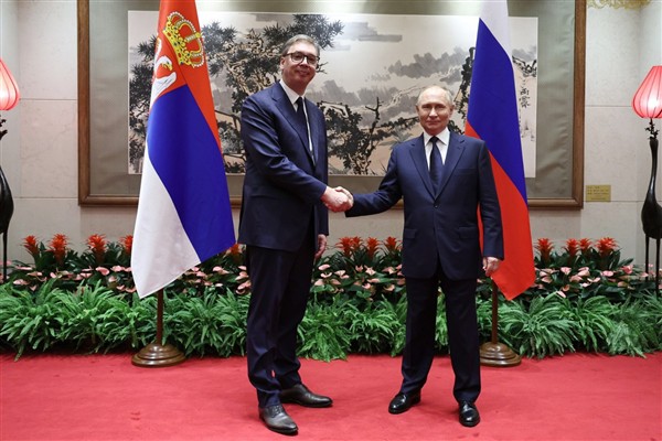 Putin, Sırbistan Cumhurbaşkanı Vucic ile görüştü