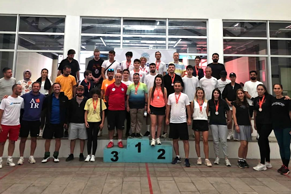 Nilüfer Raket Sporları Turnuvası sona erdi
