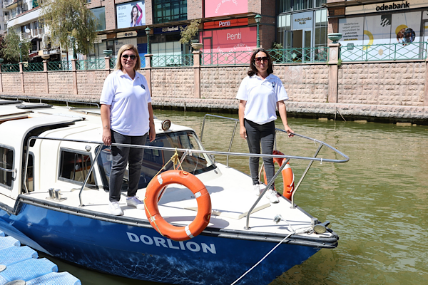 Porsuk Çayı’nda kadın kaptanlar göreve başladı
