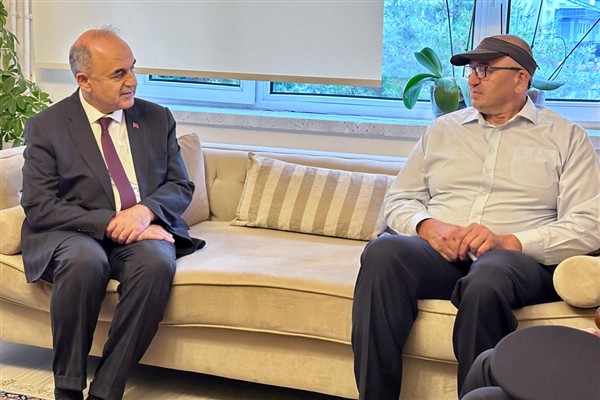 Vali Erol’dan gazilere ziyaret