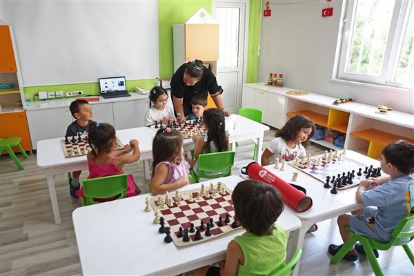 Antalya Büyükşehir Belediyesi kreşlerinde yeni eğitim yılı heyecanı