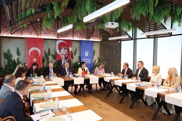 Başkan Bozbey, Alman heyeti ile buluştu