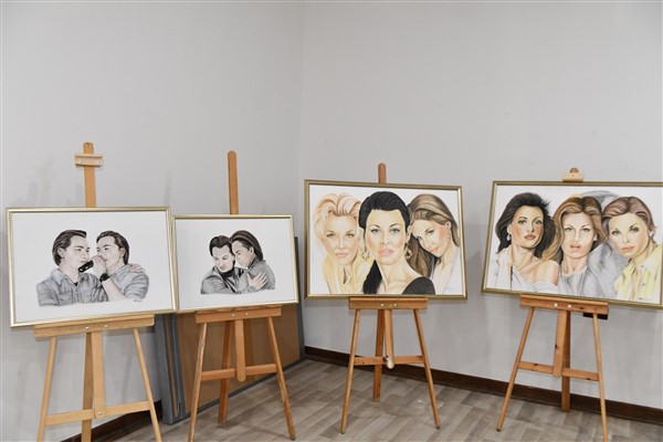 Mamak’ta 1 Eylül Dünya Barış Günü’ne özel resim sergisi