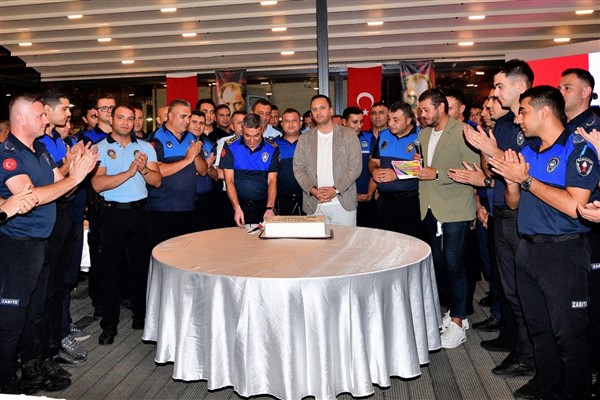 Başkan Eşki, zabıta personeliyle bir araya geldi