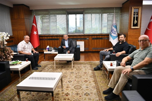 Başkan Büyükkılıç, sivil toplum kuruluşları ve misafir heyetlerle buluştu