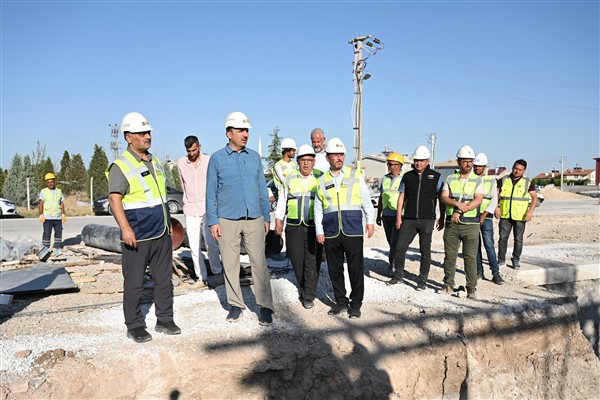 Başkan Altay: 62 kilometrelik hatta bağlantı çalışmalarına başladık