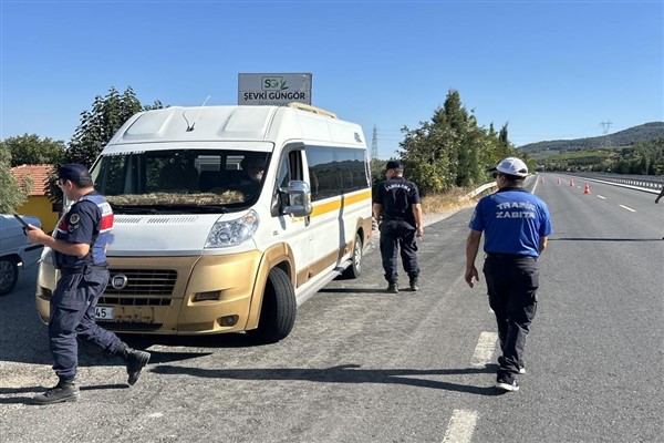 Büyükşehir’den servis araçlarına denetim