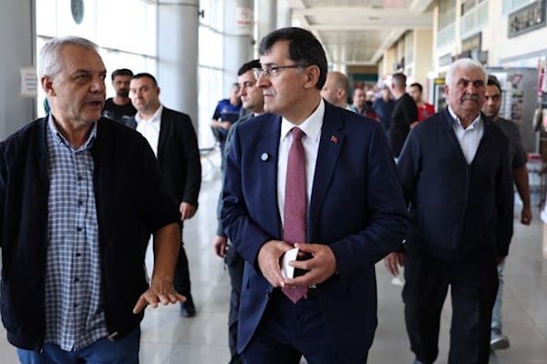 Başkan Kahveci’den  Kütahya otobüs terminaline  inceleme