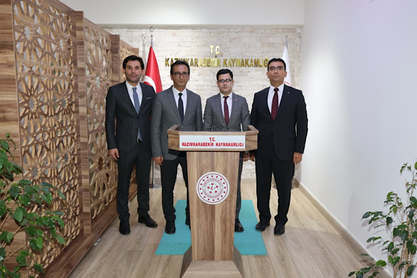 Çalışkan’dan Kazımkarabekir’e ziyaret