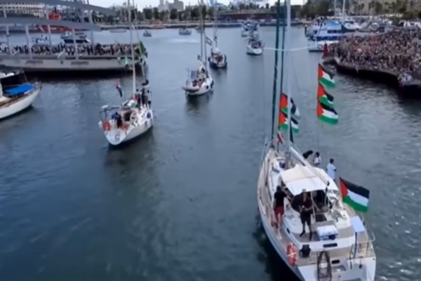 Gazze’ye yardım filosunun insansız hava araçları ve patlamalarla hedef alındığı söylendi