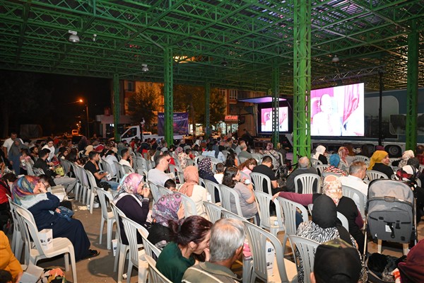 Isparta’da Yaz Akşamı Sineması etkinliği devam ediyor