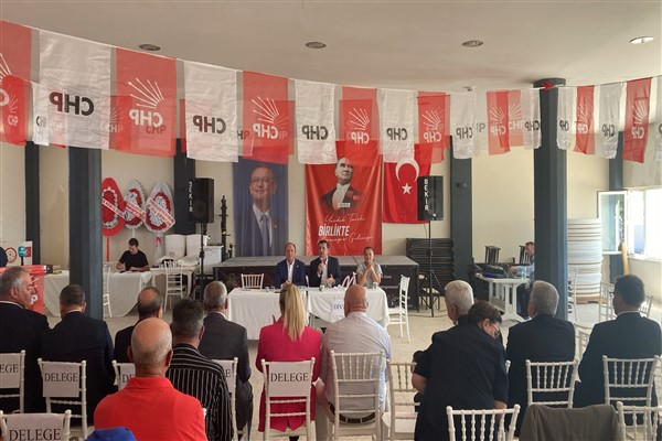 CHP Enez İlçe Kurultayı yoğun katılımla gerçekleşiyor