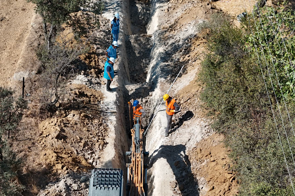Başkan Çerçioğlu’ndan Çine’de altyapı yatırımı