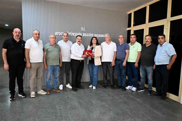 Başkan Çerçioğlu’na nezaket ziyaretleri devam ediyor