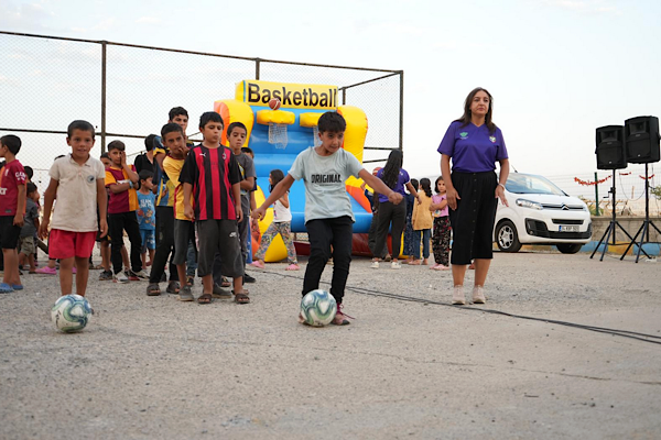 Kayapınar’da köy çocukları spor etkinliğinde buluştu