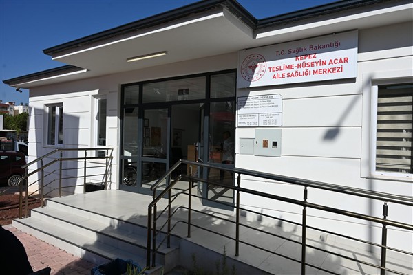 Kepez Teslime – Hüseyin Acar Aile Sağlığı Merkezi hizmete açıldı