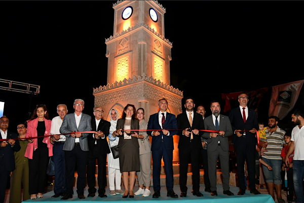 Osmaniye’de saat kulesi törenle açıldı