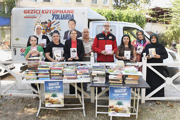 Osmangazi’den 1 Kitap 1 Fidan kampanyası