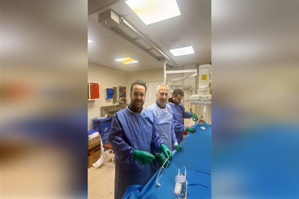 Şanlıurfa’da IVUS yöntemi ile stent uygulaması yapıldı