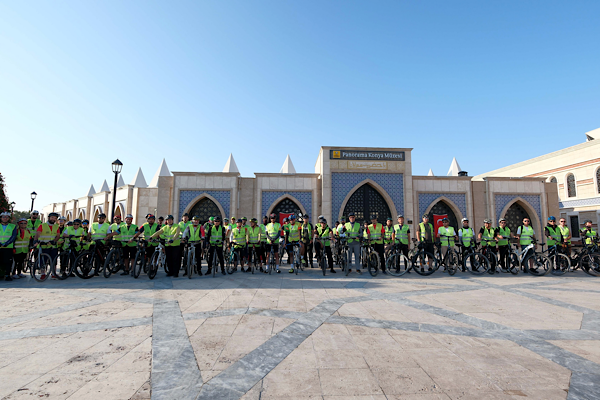Konya’da bisiklet turları tamamlandı