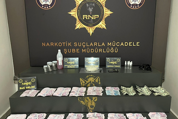 Rize’de uyuşturucu operasyonu