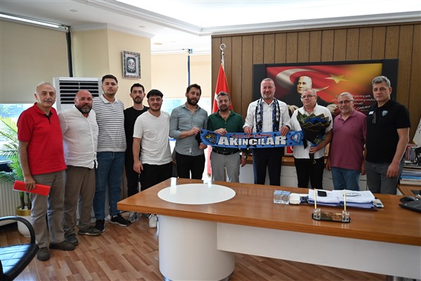 Akıncılar Taraftar Grubu’ndan Başkan Karabatı’ya ziyaret