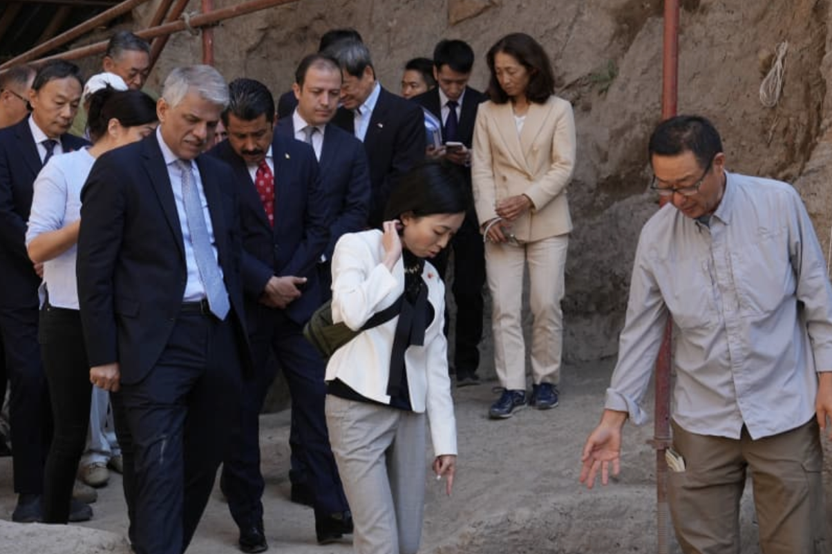 Mikasa, Kaman’daki tarihi ve kültürel noktaları ziyaret etti