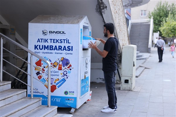 Bingöl Belediyesi’nden 191 tonluk geri dönüşüm hamlesi
