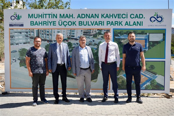 Başkan Sarıkurt, yeni park çalışmalarını inceledi