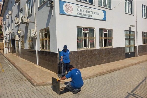 Antalya’da okullar yeni eğitim dönemine hazırlanıyor