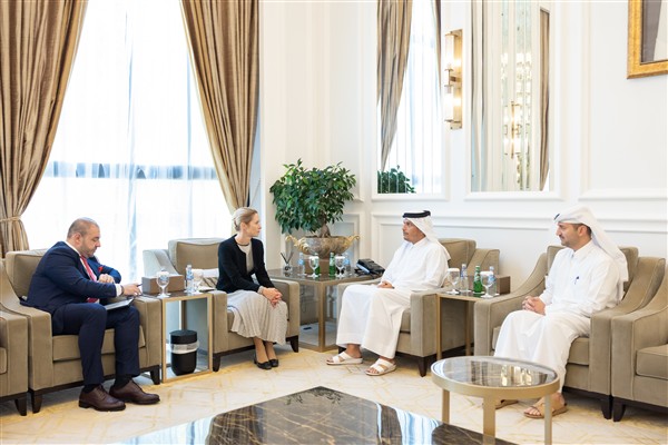 Al Sani, Avrupa Komisyonu Başkan Yardımcısı Kallas ile görüştü